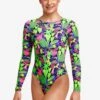 Funkita Girls Long Shot One Piece Sloth Slumber