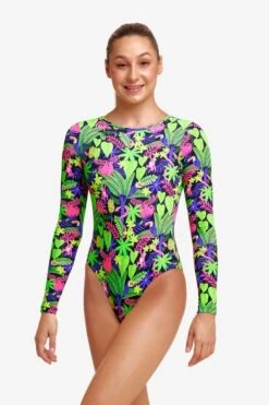 Funkita Girls Long Shot One Piece Sloth Slumber