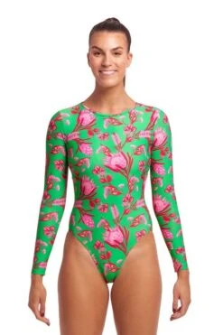 FUNKITA Desert Pea Ladies Long Shot One Piece