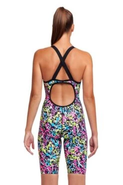 Funkita Ladies Fast Legs One Piece Messed Up -Best Swimwear Store swimwear shack fks062l messed up 02