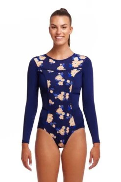 Funkita Ladies Cover Up One Piece One Piece Rose Water -Best Swimwear Store swimwear shack fks063l rose water 01