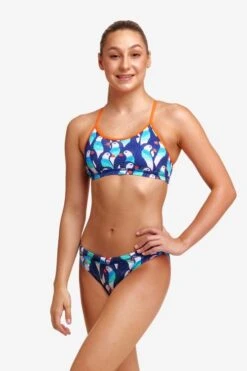 Funkita Girls Racerback Two Piece Pengoo Parade