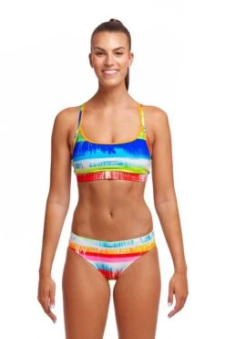 Funkita Ladies Sports Top Dye Hard -Best Swimwear Store swimwear shack fs02l dye hard 01 1