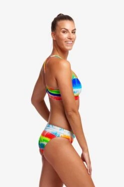 Funkita Ladies Sports Top Dye Hard -Best Swimwear Store swimwear shack fs02l dye hard 06 1