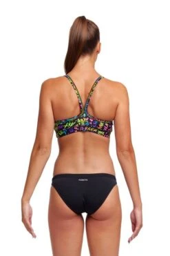 Funkita Ladies Sports Top Love Funky -Best Swimwear Store swimwear shack fs02l love funky 02