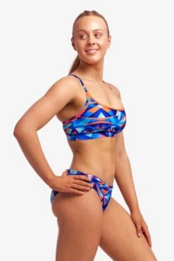 FUNKITA Mad Mirror Ladies Sports Top -Best Swimwear Store swimwear shack fs02l mad mirror 15