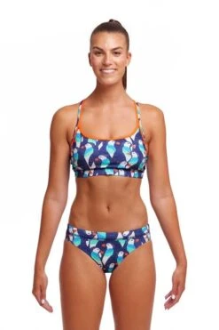 Funkita Sports Brief Ladies Pengoo Parade -Best Swimwear Store swimwear shack fs02l pengoo parade 01 1