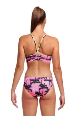 Funkita Ladies Sports Top Pop Palms -Best Swimwear Store swimwear shack fs02l pop palms 02 1