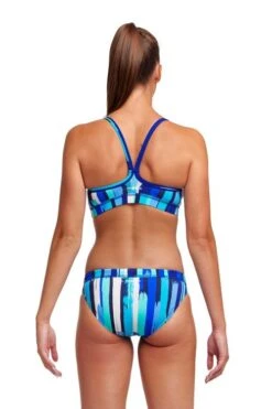 FUNKITA Roller Paint Ladies Sports Top -Best Swimwear Store swimwear shack fs02l roller paint 02 1
