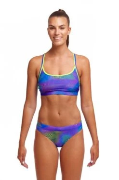 Funkita Ladies Sports Top Screen Time -Best Swimwear Store swimwear shack fs02l screen time 01 1