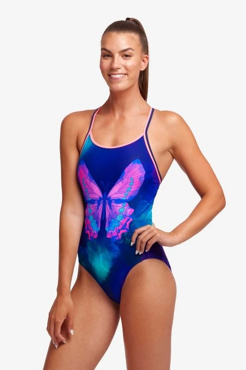 Funkita Ladies Diamond Back One Piece Fly Baby 1 Funkita Ladies Diamond Back One Piece Fly Baby