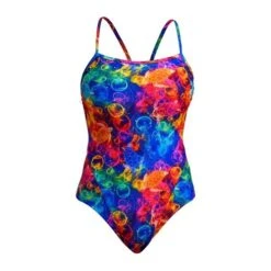 FUNKITA Ocean Galaxy Ladies Single Strap One Piece -Best Swimwear Store swimwear shack fs15l ocean galaxy 02 1