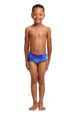 Funky Trunks Toddler Boys Printed Trunks Screen Time -Best Swimwear Store swimwear shack ft32t screen time 01