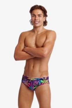 Funky Trunks Mens Classic Briefs Palm Puppy -Best Swimwear Store swimwear shack ft35m palm puppy 09