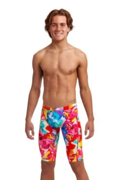 Funky Trunks Messy Monet Boys Training Jammers