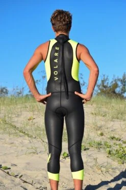 Volare V1 Sleeveless Mens Triathlon Wetsuit -Best Swimwear Store v o volare mens triathlon wetsuit v1a