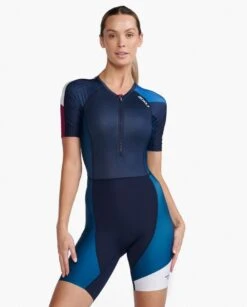 2XU Womens Aero Sleeved Trisuit