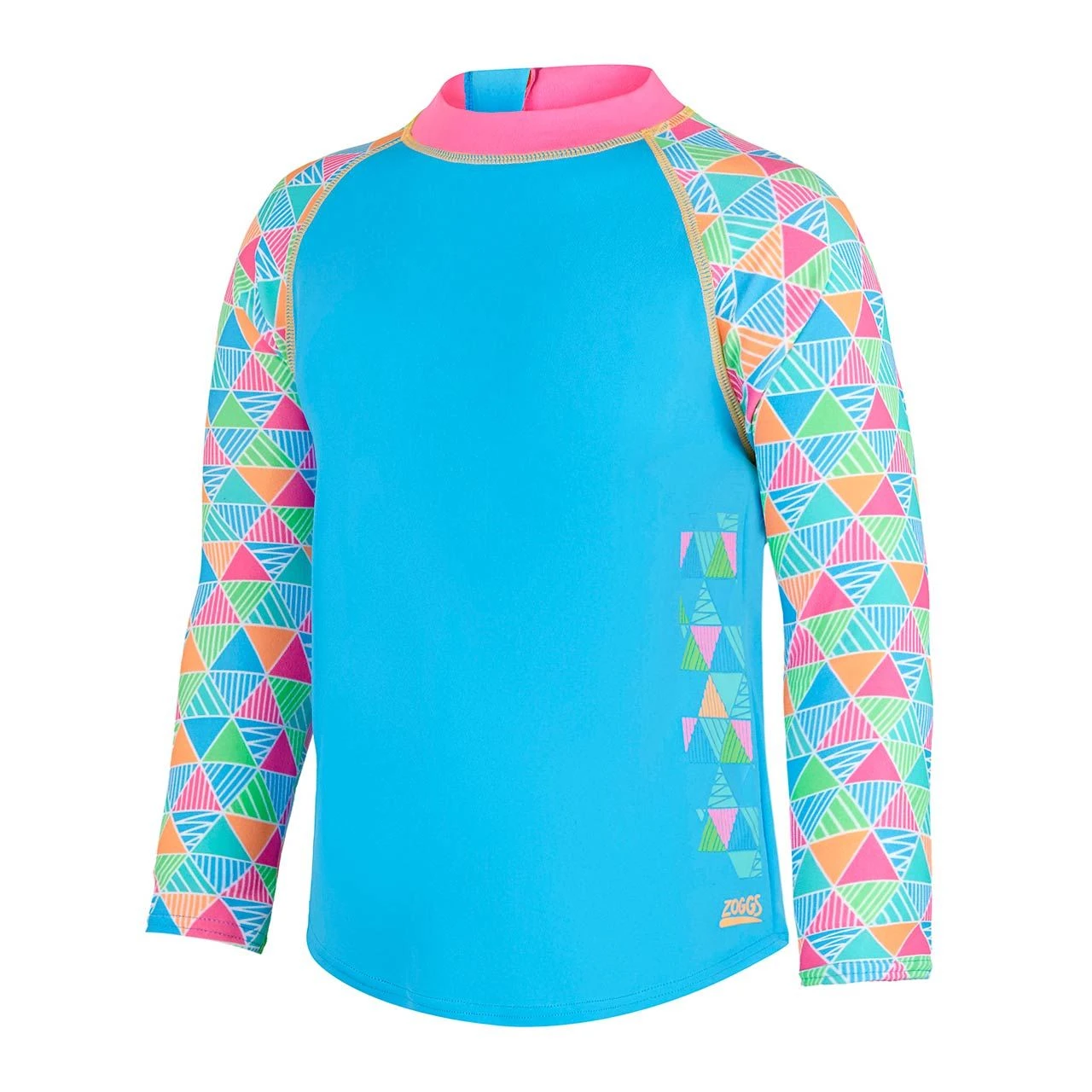 Zoggs Toddler Girls Eternity Zip Sun Top 2 Zoggs Toddler Girls Eternity Zip Sun Top - Image 2
